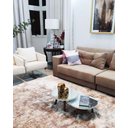 Ver imagem 5 de Conjunto de Mesa de Centro Redonda Espelhada Fit White Demoglass