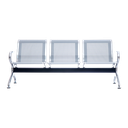 Ver imagem 2 de Cadeira Longarina Aeroporto Cromada 3 Lugares - Sala de espera