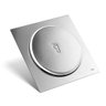 Ralo Inteligente Banheiro Click Inox Quadrado 9,4x9,4 Lavabo - 6