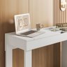 Escrivaninha Penteadeira Tampo Basculante Play Branco Fosco Mobler - 3