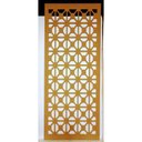 Ver imagem 4 de Painel Vazado Divisória Mdf Madrid Crú - 0,60x2,60m