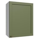 Ver imagem 1 de Armário Aéreo 50cm 1 Porta Branco/verde Vik Madesa