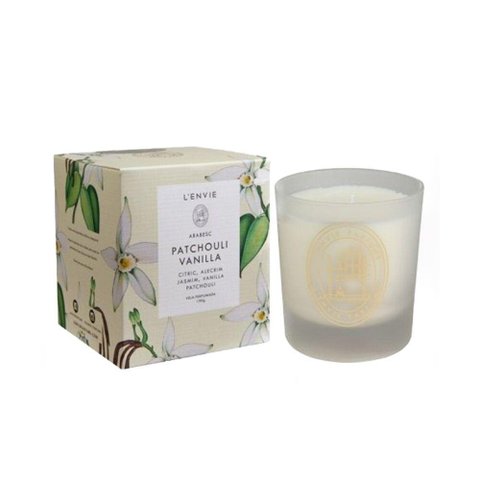 Vela Perfumada Patchouli Vanilla Lenvie 210g