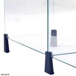 Balcão L em Vidro Modulado 5,00 X 1,00 X 1,10 X 0,30 - 4