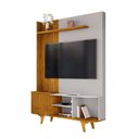 Ver imagem 2 de Estante para Tv até 55 Polegadas Corumbau 1 Porta Naturalle/off White - Móveis Bechara