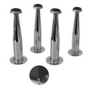 Ver imagem 1 de Pé Regulável Cônico Cromado 20cm 4 Unidades Archi