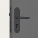 Ver imagem 3 de Fechadura 804/33 Preto Fosco Externa Carpi Stam