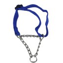 Ver imagem 1 de Coleira Ajustavel Cachorro Dog Kit Guia Passeio Corrente Semi enforcadora Aço Zincado Reforçado Rua 