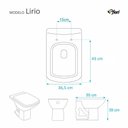 Ver imagem 2 de Assento para Vaso Sanitário Fiori Lirio Branco em Resina