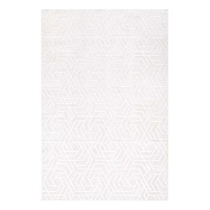 Tapete para Sala Istambul 04 bege e cinza 1,40X2,00M - Edantex