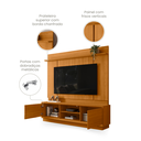 Ver imagem 6 de Estante para TV e Home Theater até 75 Polegadas 183,5CMX186,5cm Siena