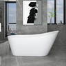 Banheira Freestanding Imersão Madrid Branco 1,7m Pex - 3