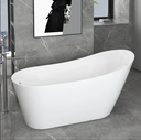 Ver imagem 5 de Banheira Freestanding Imersão Madrid Branco 1,7m Pex