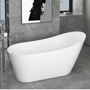 Ver imagem 5 de Banheira Freestanding Imersão Madrid Branco 1,7m Pex