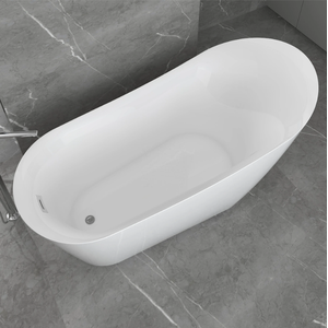 Banheira Freestanding Imersão Madrid Branco 1,7m Pex