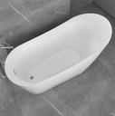 Ver imagem 1 de Banheira Freestanding Imersão Madrid Branco 1,7m Pex