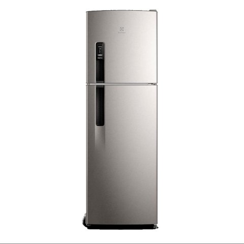 Geladeira Electrolux Frost Free 400L Autosense Inverter Duplex Inox Look IF44S - 220V