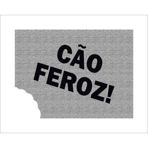 Tapete Capacho Cão Feroz