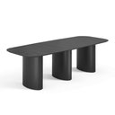 Ver imagem 3 de Mesa de Jantar Orgânica Tivoli 320cm X 110cm 10 Lugares Lamina Cinamomo Preto