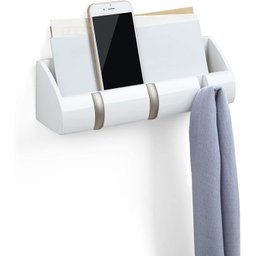 CUBBY MINI - PORTA CHAVES / CABIDEIRO ORGANIZADOR BRANCO - 4