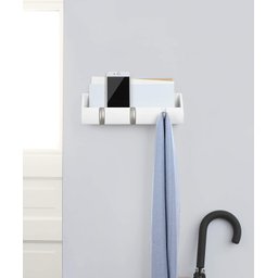 CUBBY MINI - PORTA CHAVES / CABIDEIRO ORGANIZADOR BRANCO - 2