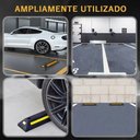 Ver imagem 6 de Kit Limitador de Vaga Bate Roda Estacionamento 56cm:Preto