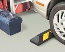 Ver mais imagens de Kit Limitador de Vaga Bate Roda Estacionamento 56cm:Preto