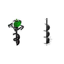 Perfurador de Solo À Gasolina Mps-52 V3 com Broca 15cmx80cm Menegotti - 1