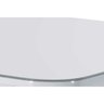 Mesa para Cozinha Berlim + Tampo Madeirado Vidro Reto 120x80cm Imbuia-off White - Rufato - 6