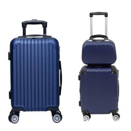 Kit 2 Malas de Viagem 10kg e 23kg + Frasqueira Rodinha 360 - 1