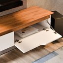 Ver imagem 3 de Rack Suspenso Eros Off White com Freijo