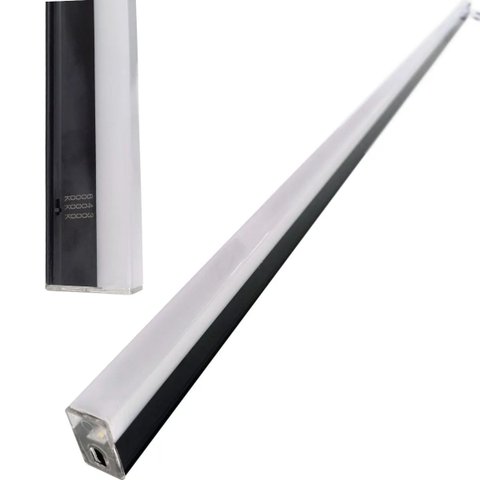 Perfil Acrílico Black Piano de 120cm Multicor 18w