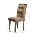 Ver imagem 4 de Conjunto Sala de Jantar Mesa 6 Cadeiras Amanda Espresso Móveis