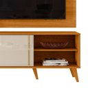 Ver imagem 6 de Estante Painel para Tv 60 Pol 160cm Orla Z10 Off-cinamomo - Mpozenato