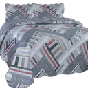 Ver imagem 1 de Colcha Cobre Leito Ultrassonic Dupla Face Estampada Queen 240x260cm - Olinda