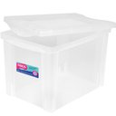 Ver imagem 5 de 2 Caixas Organizadoras Plástica Altas 30l Ordene Organize Brinquedos Closet Incolor
