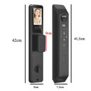 Ver imagem 6 de Fechadura Digital Eletronica Wifi Biometria App Reconhecimento Facial Cartao Smartphone Celular Port