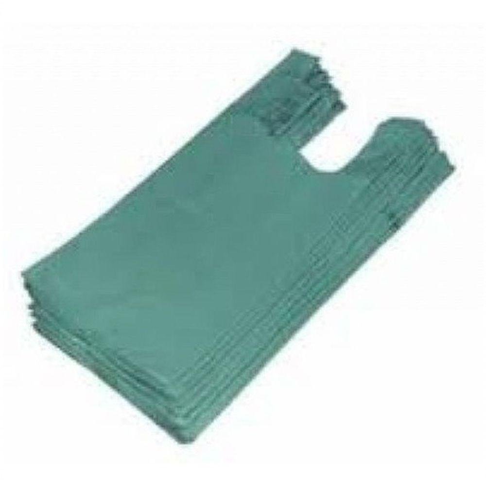 Sacola Reciclada Verde 30 Cm X 40 Cm Pacote C- 1450 Und - 2