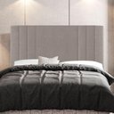 Ver imagem 6 de Cabeceira E Baú Cama Box Queen Size Grace 160cm Suede Bege