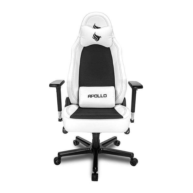 Cadeira Gamer Pichau Apollo Preta e Branca com Almofadas - 2