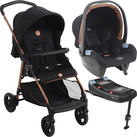 Carrinho de Bebe Bebe Conforto Base Isofix Burigotto Lui Cobre