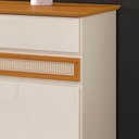 Ver imagem 5 de Aparador Buffet 4 Portas 4 Gavetas com Pés em Madeira Maciça Dublin