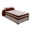 Ver imagem 1 de Cama Box Solteiro 88 Suede Cinza com Colchão Little Angel Mola Superlastic 63x88x188cm