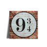 Quadro Decorativo Harry Potter Plataforma 9 3.4 - 1