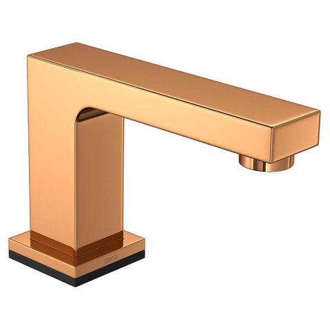 Torneira de Mesa Lavatório Touchless Bica Baixa Unic 1/2" Red Gold - 1785.gl90.rd.sns