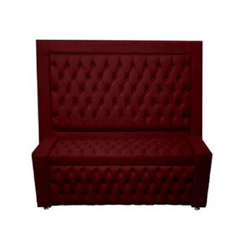 Kit Cabeceira de Cama Box e Calçadeira Baú Retro Capitonê Botão Encapados King 195 Cm Suede