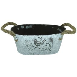 Vaso de Metal Decorativo Durável Sofisticado e Versátil para Sua Decoração - 1