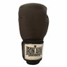 Kit Luva de Boxe Pro Brown Bull Velcro + Bandagem Preta 3m + Protetor Bucal - 7