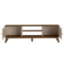 Ver imagem 5 de Conjunto para Sala com Rack e Buffet Charlotte Pinho/off White Artely