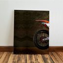 Ver imagem 4 de Kit 3 Quadro Decorativo Motocross Enduro Trilha Crf 28x20cm